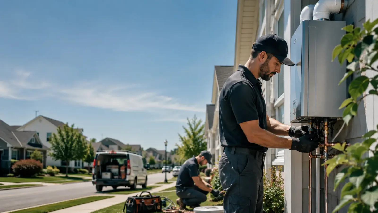 Tankless Water Heater Installation in Hoffman, MN